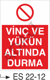 Vinç ve Yükün Altında Durma