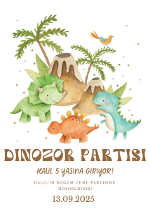 Doğum Günü Karşlama Panosu  (KRP0035)
