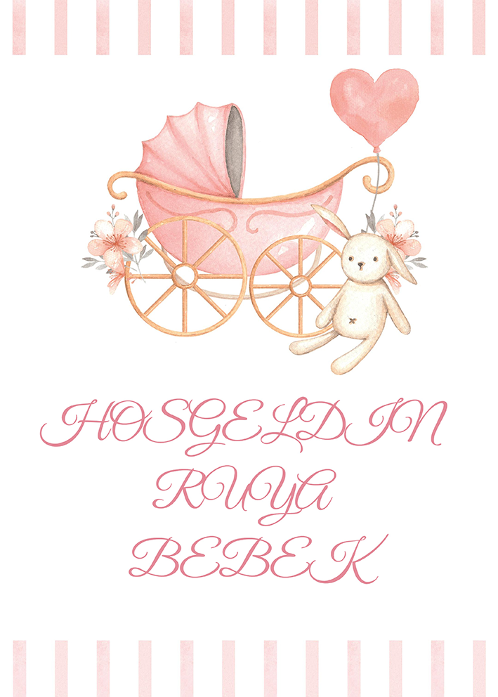 Baby Shower Karşılama Panosu (KRP0055)