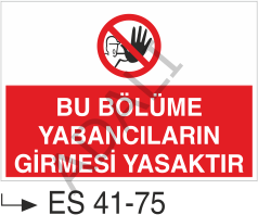 Bu bölüme Yabancıların Girmesi Yasaktır