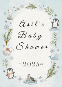 Baby Shower Karşılama Panosu (KRP0133)