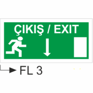 Çıkış/Exıt - Uyarı Levhaları