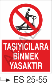 Taşıyıcılara Binmek Yasaktır