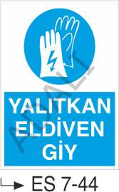 Yalıtkan Eldiven Giy