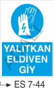 Yalıtkan Eldiven Giy