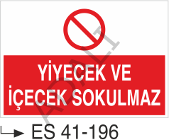 Yiyecek Ve İçecek Sokulmaz