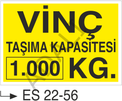 Vinç Taşıma Kapasitesi 1.000 Kg