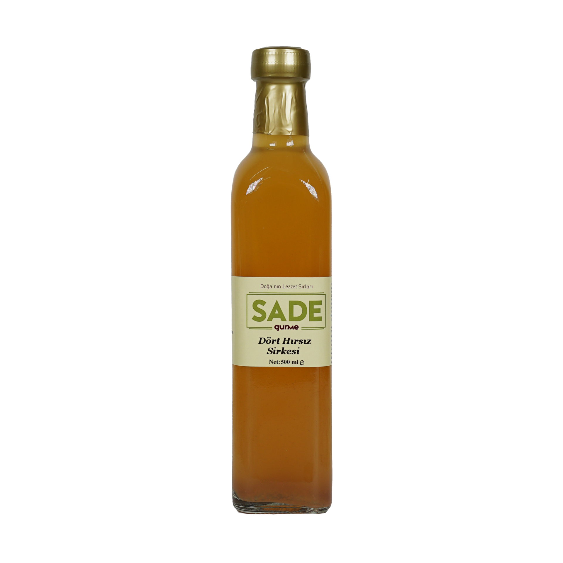 SADE ORGANİK DÖRT HIRSIZ SİRKESİ 500 ml