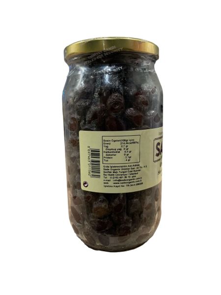 Sade Organik Siyah Zeytin 700 GR