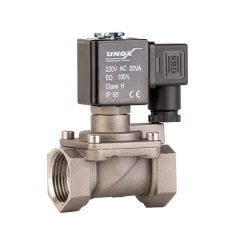 Paslanmaz Buhar Solenoid Valf – Normalde Açık- İBR A