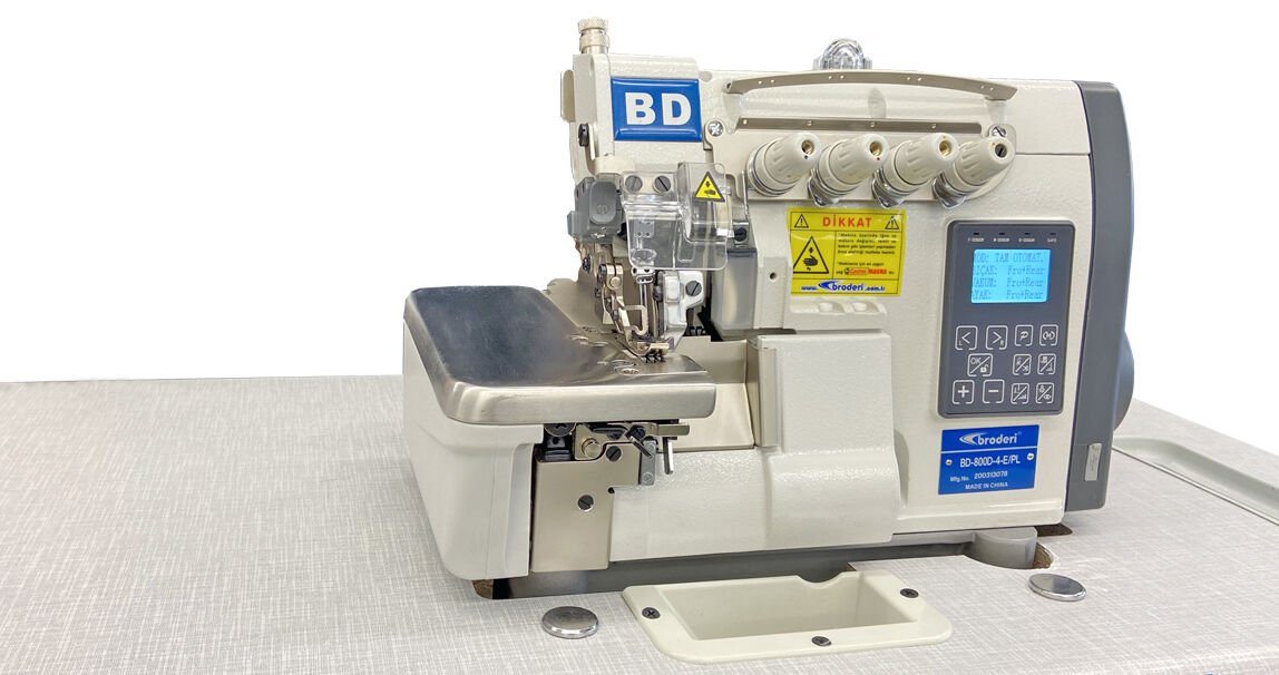 BD-800D Serisi Elektrikli Akıllı Overlok Makinaları