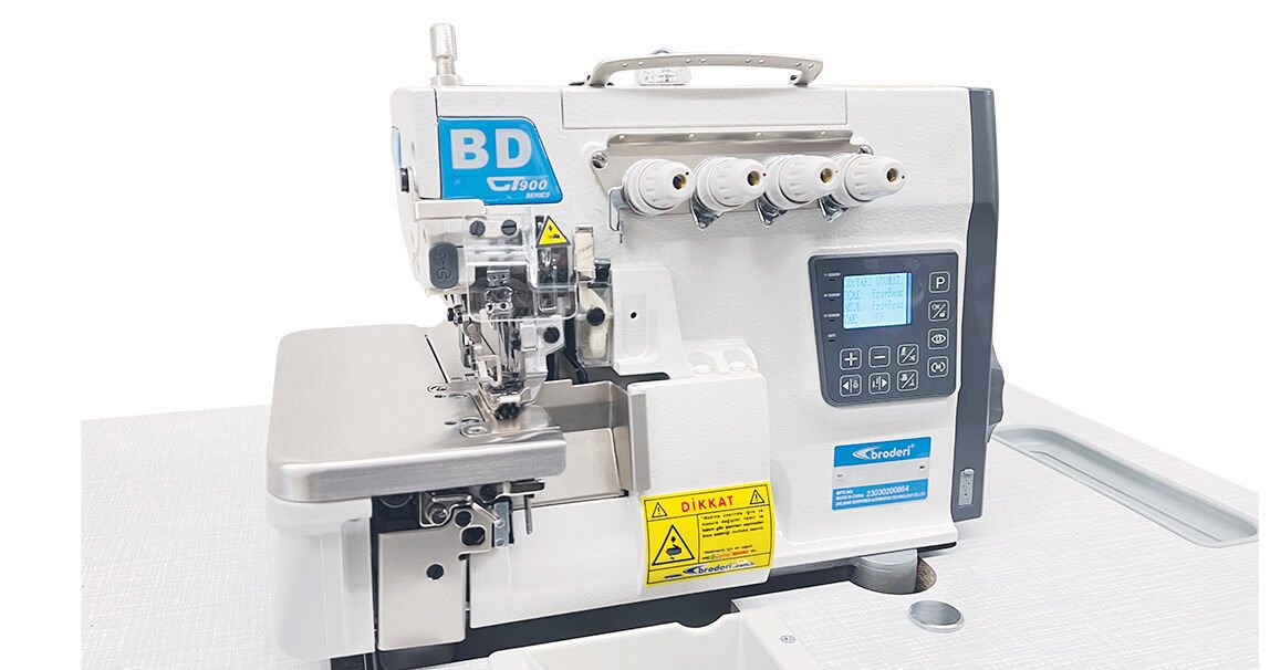 BD-900S Serisi Elektrikli Akıllı Overlok Makinaları