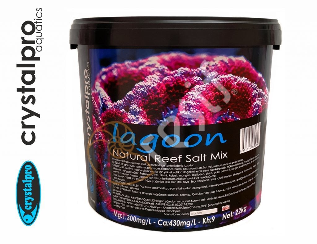 CRYSTALPRO AQUATICS Lagoon Salt Mix 22 Kg/kova
