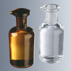 Damlalıklı Şişe & Cam & Cam Kapaklı & Şeffaf & 50 ml -1 Adet