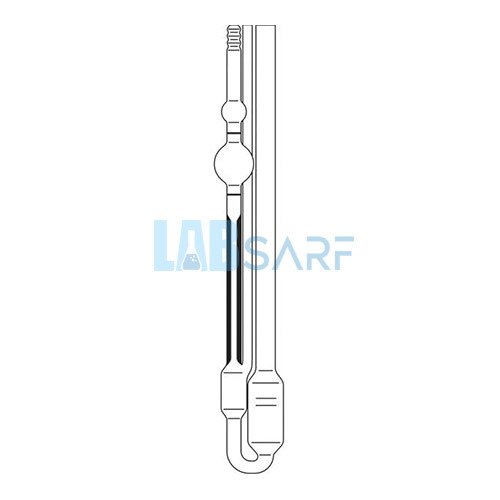 Ubbelohde Viskozimetre Kalibre Edilmemiş (ASTM) & 3 Uçlu Type No: 526 01
