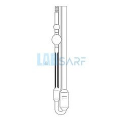 Ubbelohde Viskozimetre Kalibre Edilmemiş (ASTM) & 3 Uçlu Type No: 526 13