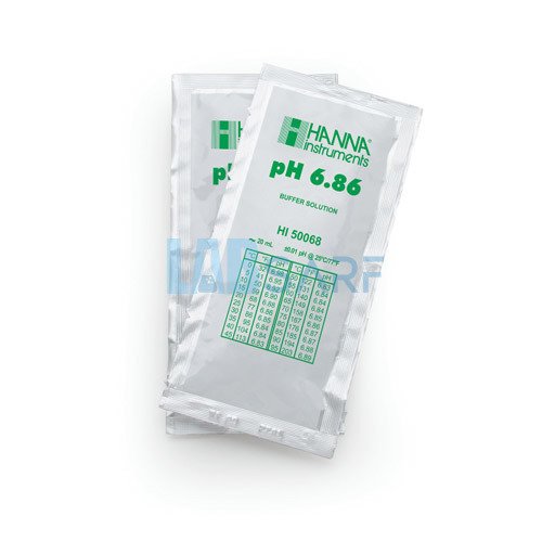 pH 6.86 Teknik Kalibrasyon Tampon Poşetleri (25 x 20 mL)