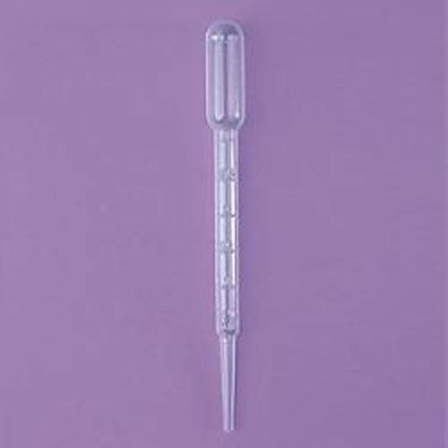 Pastör Pipeti & 3 ml & 150 mm & 26 damla/ml & Taksimatlı & Steril & Tek Tek Poşette & 100 Adet/Paket-(1 Paket)