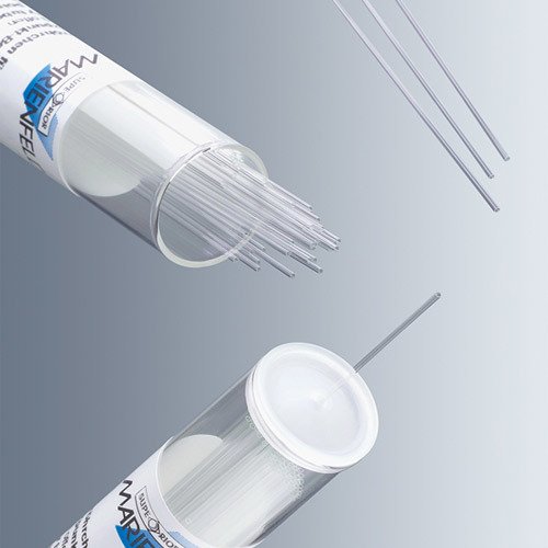 Erime Noktası Tayin Pipeti & Cam & İki Ucu Açık & 80x1.0 mm & 100 Adet/Kutu-(1 Kutu)