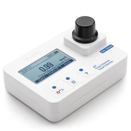 Taşınabilir Fotometre & CAL Kontrollü pH, Serbest ve Toplam Klor & Taşıma Çantası ve CAL Check Standartlarını İçeren Kit -1 Adet