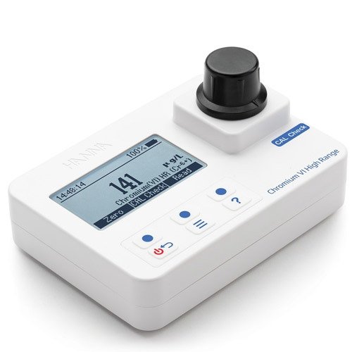 Taşınabilir Fotometre & CAL Kontrollü Krom (VI) & 0 ila 1000 μg/L Aralığı & Taşıma Çantası ve CAL Check Standartlarını İçeren Kit -1 Adet