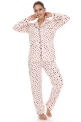 Likapa Penye Uzun Kol Pijama Takım