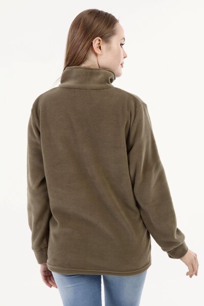 Likapa Fermuarlı Cepli Polar Mont