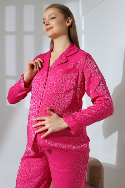 LİKAPASHOP VİSKON UZUN KOLLU HAMİLE PİJAMA TAKIMI