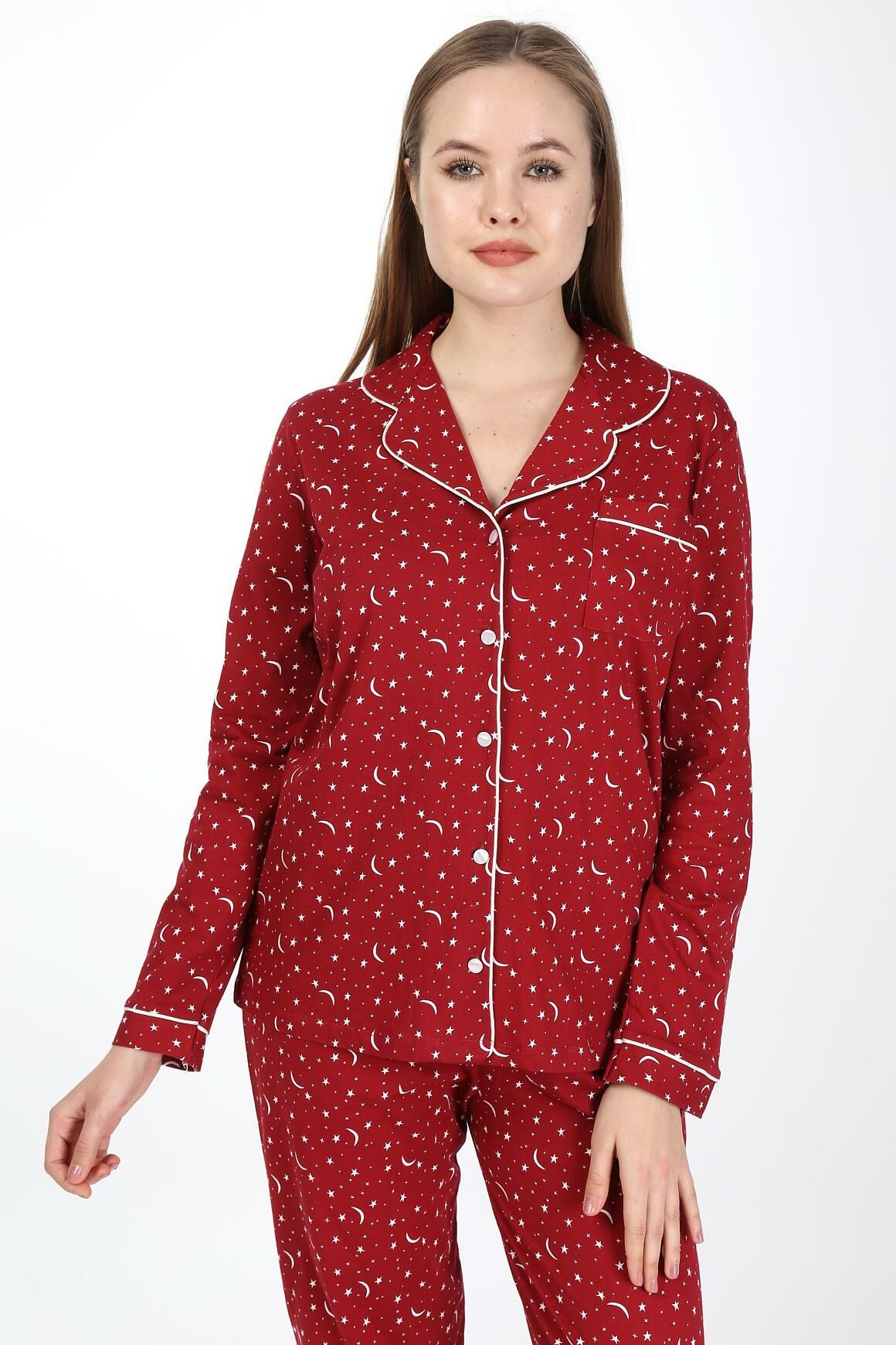 Likapa Penye Uzun Kol Pijama Takımı