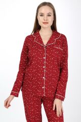 Likapa Penye Uzun Kol Pijama Takımı