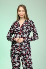 Likapa Penye Uzun Kol Pijama Takım