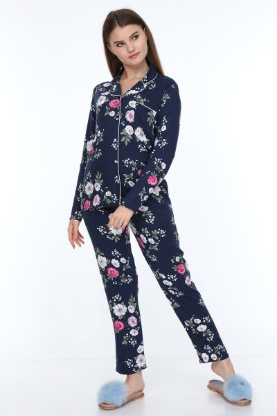 Likapa Dokuma Viskon Uzun Kol Pijama Takım