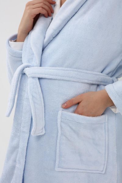 Yumuşak Dokulu Polar Hamile Sabahlık 236H