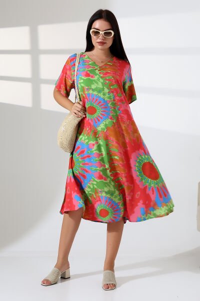 pembe  yeşil batik