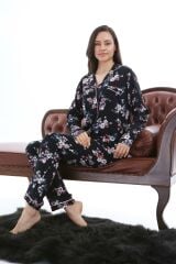 1353-06 Likapa Viskon Uzun Kol Pijama Takım