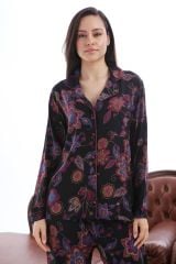1353-10 Likapa Viskon Uzun Kol Pijama Takım