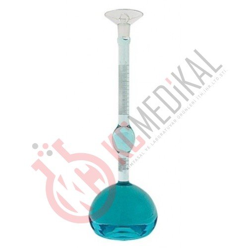 Balon  Le Chatalier 1/10 taksimatlı 12,5/21 şilifli	250 ml