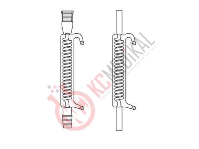 Soğutucu  Spiralli  şilifsiz	300 mm