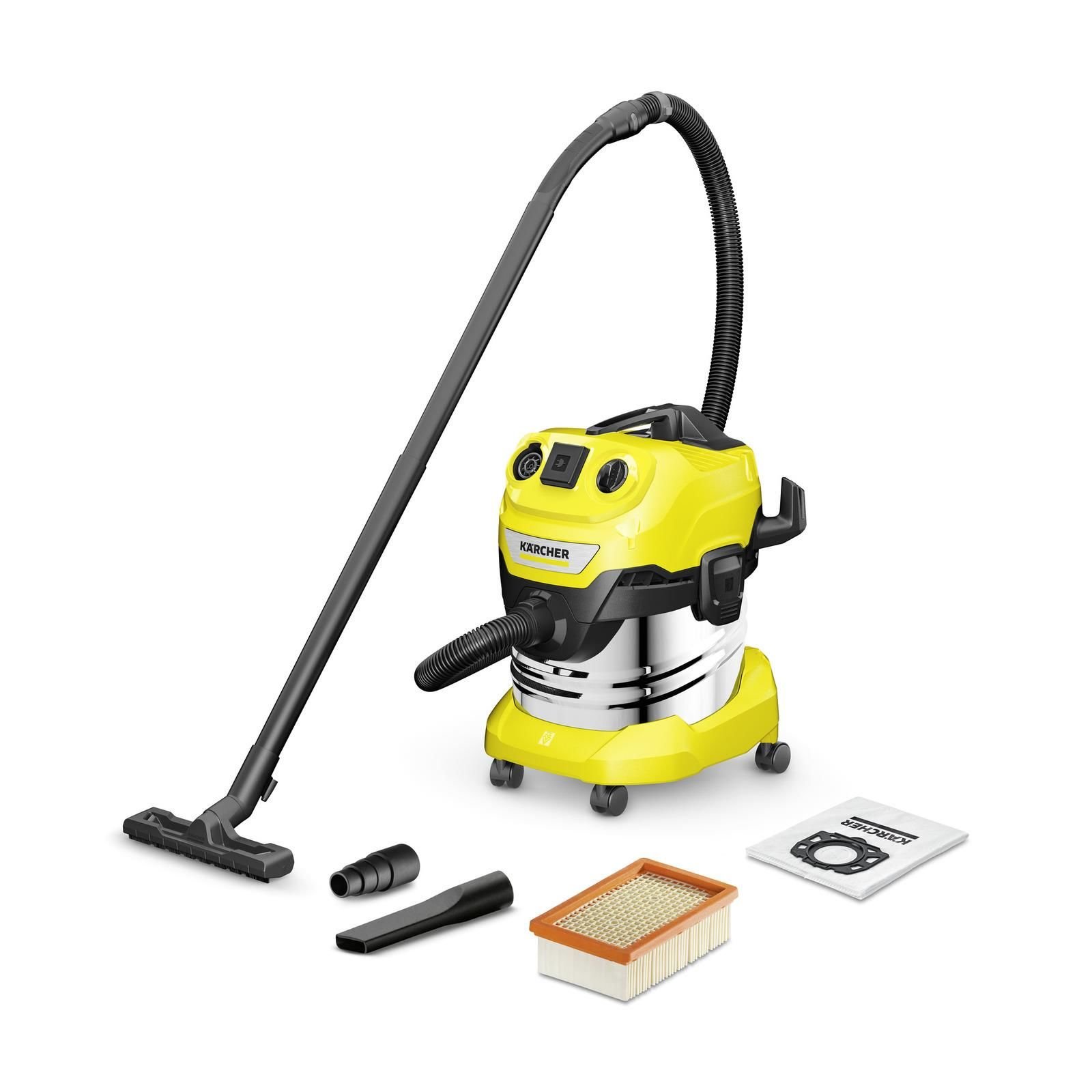 KARCHER WD 4 P S V-20/5/22 ISLAK KURU ELEKTRİKLİ SÜPÜRGE