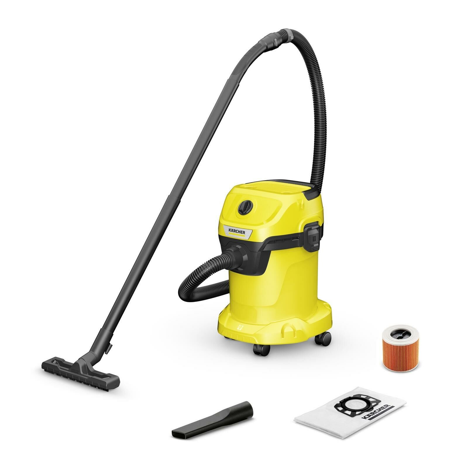 KARCHER WD 3 V-17/4/20 ISLAK KURU ELEKTRİKLİ SÜPÜRGE