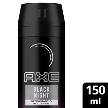 AXE DEODORANT BLACK NIGHT 150 ML