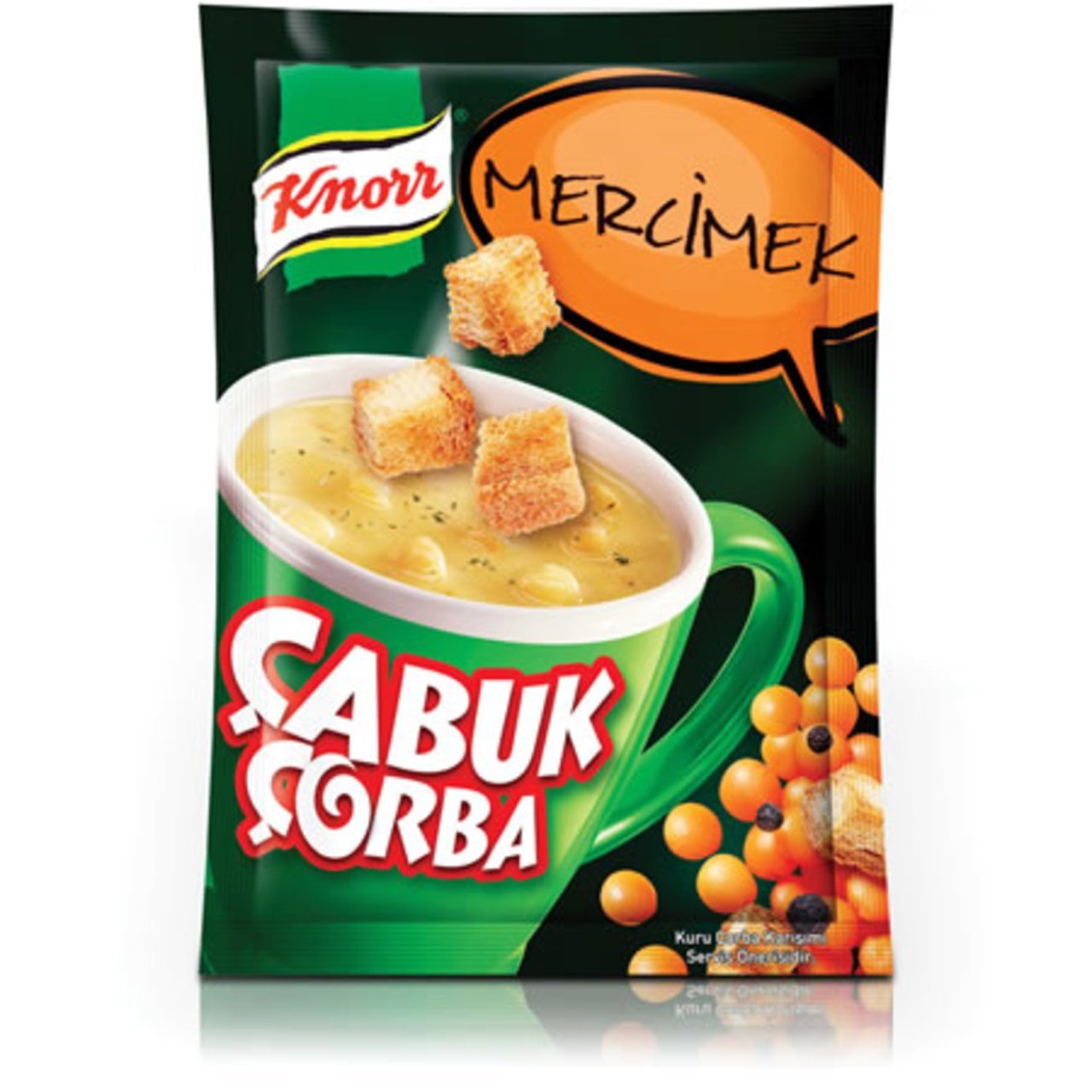 KNORR ÇABUK ÇORBA MERCİMEK 22 GR.