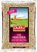 DURU BAKLİYAT YEŞİL MERCİMEK 1KG.