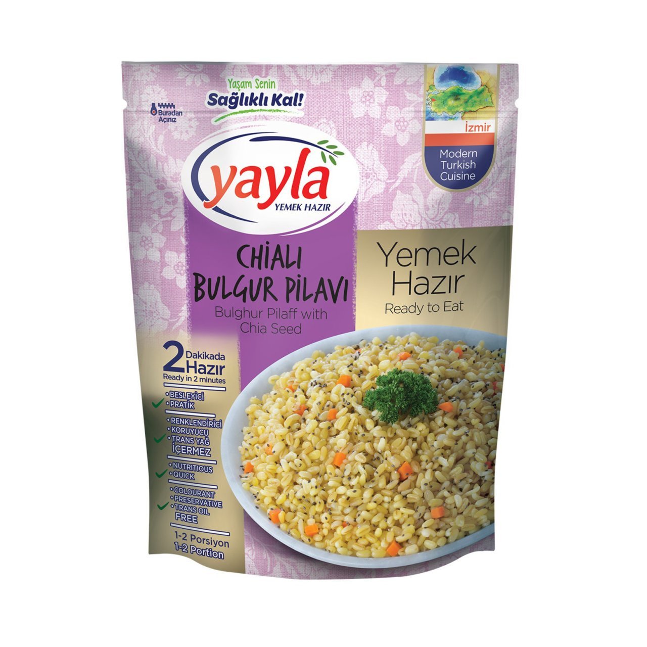 YAYLA BULGUR CHİALI 360 GR