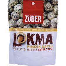 ZÜBER 96 GR LOKMA FINDIK&YER FISTIKLI