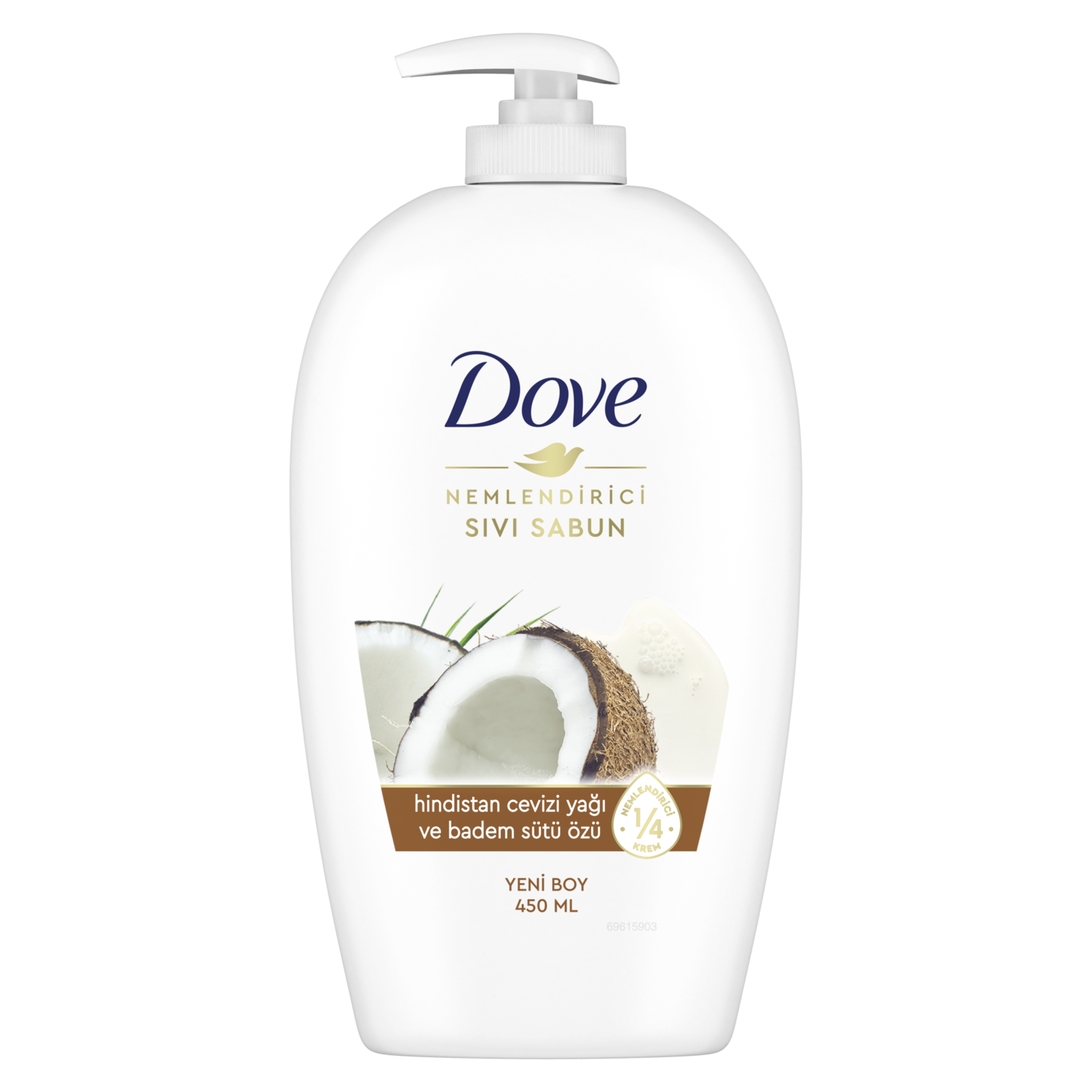 DOVE SIVI SABUN 450 ML H.CEVİZİ