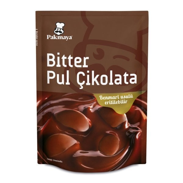 PAKMAYA ÇİKOLATA PUL BİTTER  100 GR