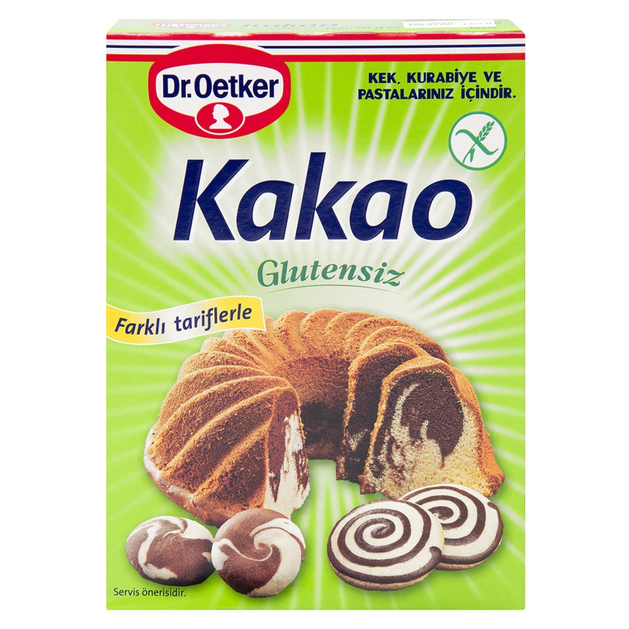 DR.OETKER GLUTENSİZ KAKAO 70 GR