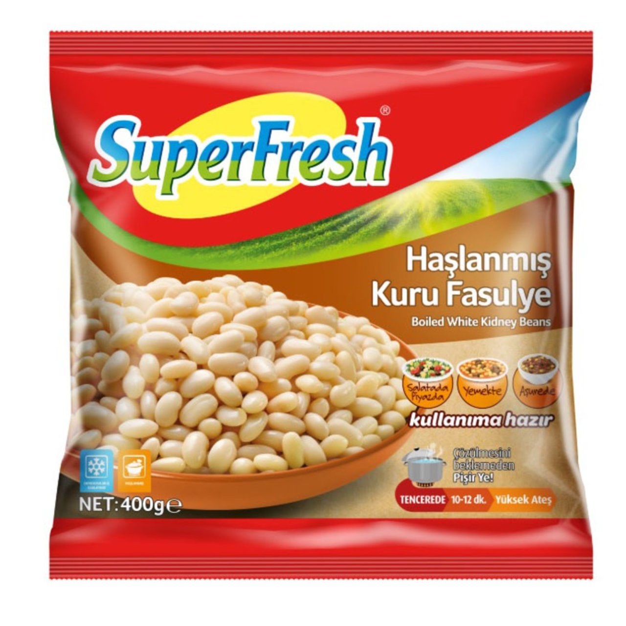 SUPERFRESH KURU FASULYE 400 GR