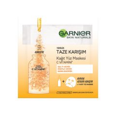 GARNIER YÜZ MASKESİ KAĞIT C VİTAMİN 33 GR